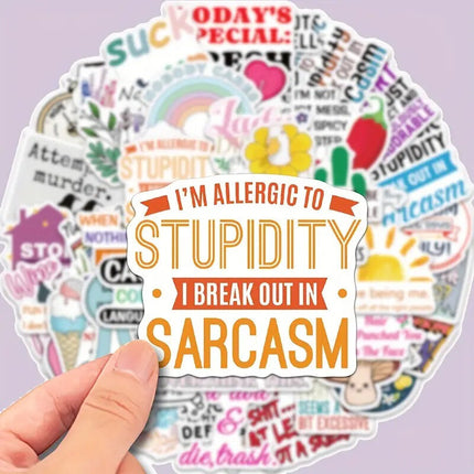 PVC Stickers - Sarcasm