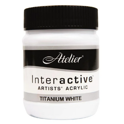 Atelier Interactive Acrylic Paint - 250ml Titanium White