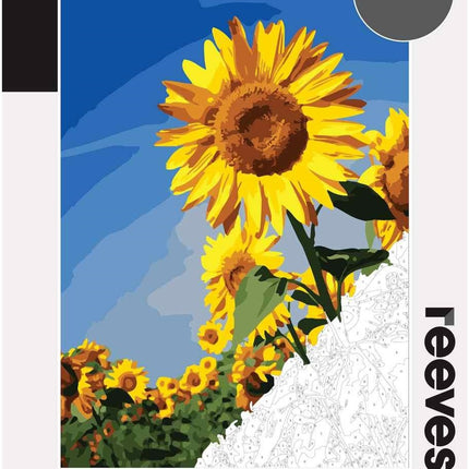 Reeves Paint By Numbers Kit - Sunflower