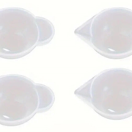 Resin Art Silicone Pour Cups - Set of 4