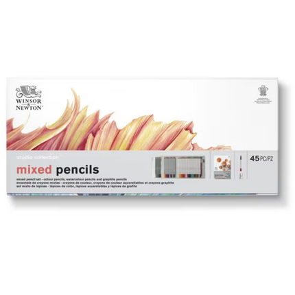 Winsor & Newton Studio - Mixed Pencil Set of 45