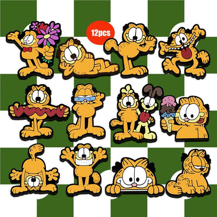 Shoe Charms TV Garfield - Set of 12