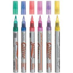 Collection image for: Marvy DecoColor Glitter Paint Markers