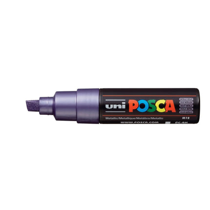 Uni Posca Marker 8.0mm Chisel Tip PC-8K