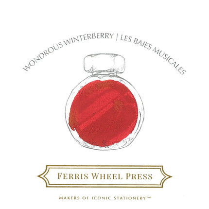 Ferris Wheel Press Fountain Pen Ink - Wondrous Winterberry