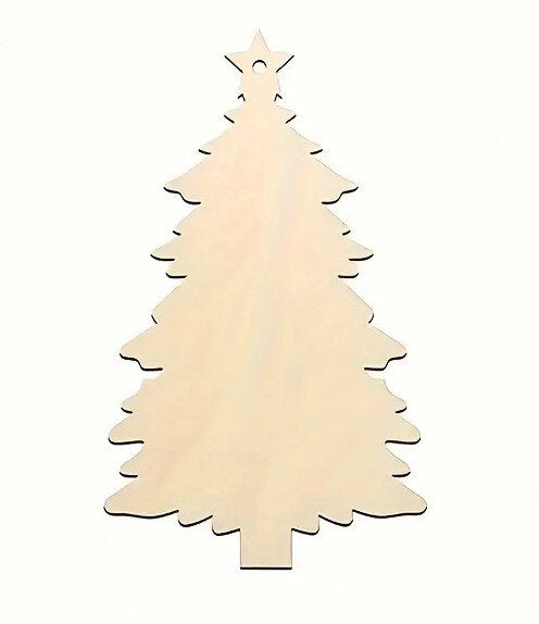 Wooden Christmas Tree Medium