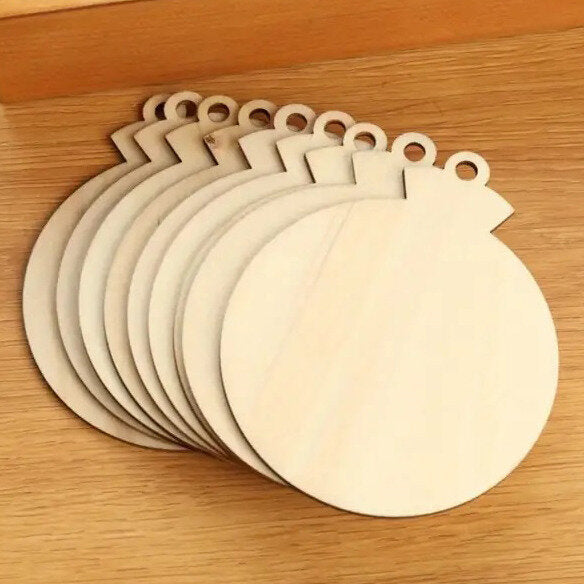 Wooden Christmas Bauble