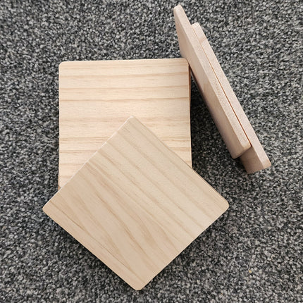 Wooden Blanks for Dotting - Coasters