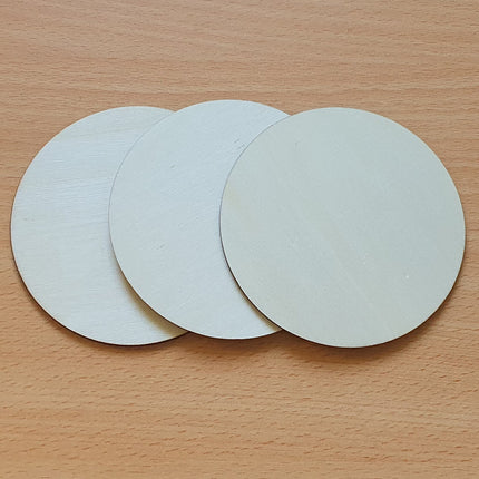 Wooden Blanks for Dotting - Coasters
