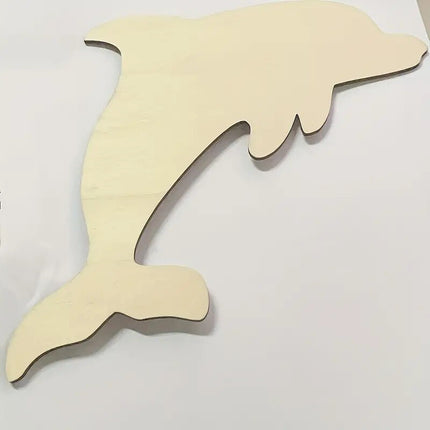 Wooden Large Dolphin
