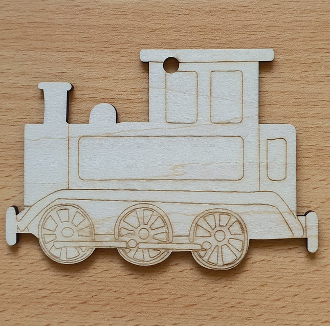 Wooden Steam Locomotive