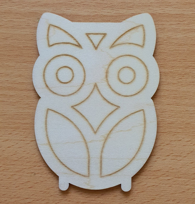 Wooden Owl