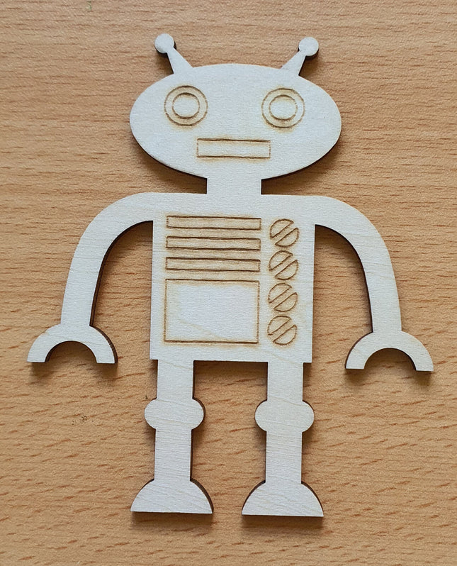 Wooden Robot